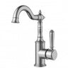 Ikon Clasico Tall Basin Mixer Brushed Nickel - RJ Bathroom
