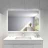 Jasper Rectangular Frameless Anti - Fog Backlit Bathroom LED Mirror 1200x800mm - RJ Bathroom