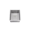 Kliff 380x440mm Stainless Steel single bowl kitchen sink