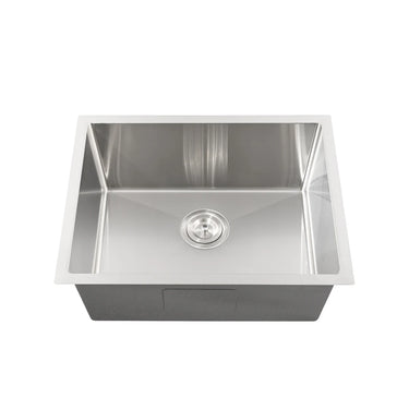 Kliff 580x440mm Stainless Steel single bowl kitchen sink