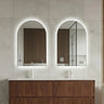 Arco 600x900mm arch backlit led mirror