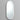 Ellips 600x1500mm Matte White oval pill framed mirror view 2