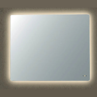 Rectta 750x600mm rectangular backlit led mirror