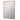 Rectta 900x750mm Brushed Copper rectangular framed mirror