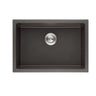 Matte Black Granite Single Bowl Laundry Kitchen Sink 730x460mm - RJ Bathroom