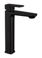 Nova High Rise Basin Mixer Matt Black - RJ Bathroom