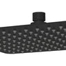 Nova Square Stainless Steel Rain Shower Head 250mm Matt Black - RJ Bathroom