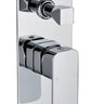 Nova Wall Mixer with Top Diverter Chrome - RJ Bathroom