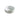 Ollia Diamond gloss white ceramic countertop basin 360mm, side view of diamond pattern exterior