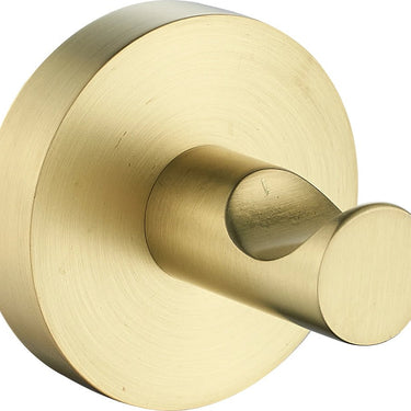Otus Robe Hook Brushed Gold - RJ Bathroom