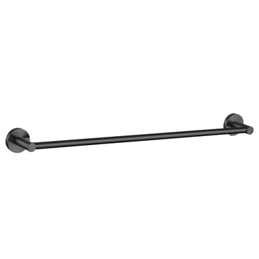 Otus Single Towel Rail 600mm Gun Metal - RJ Bathroom