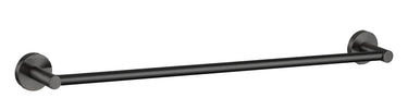 Otus Single Towel Rail 750mm Gun Metal - RJ Bathroom