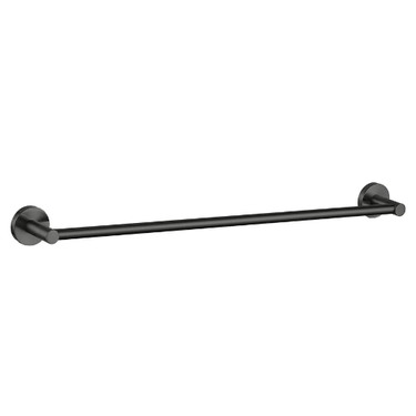 Otus Single Towel Rail 750mm Gun Metal - RJ Bathroom