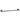 Otus Single Towel Rail 750mm Gun Metal - RJ Bathroom