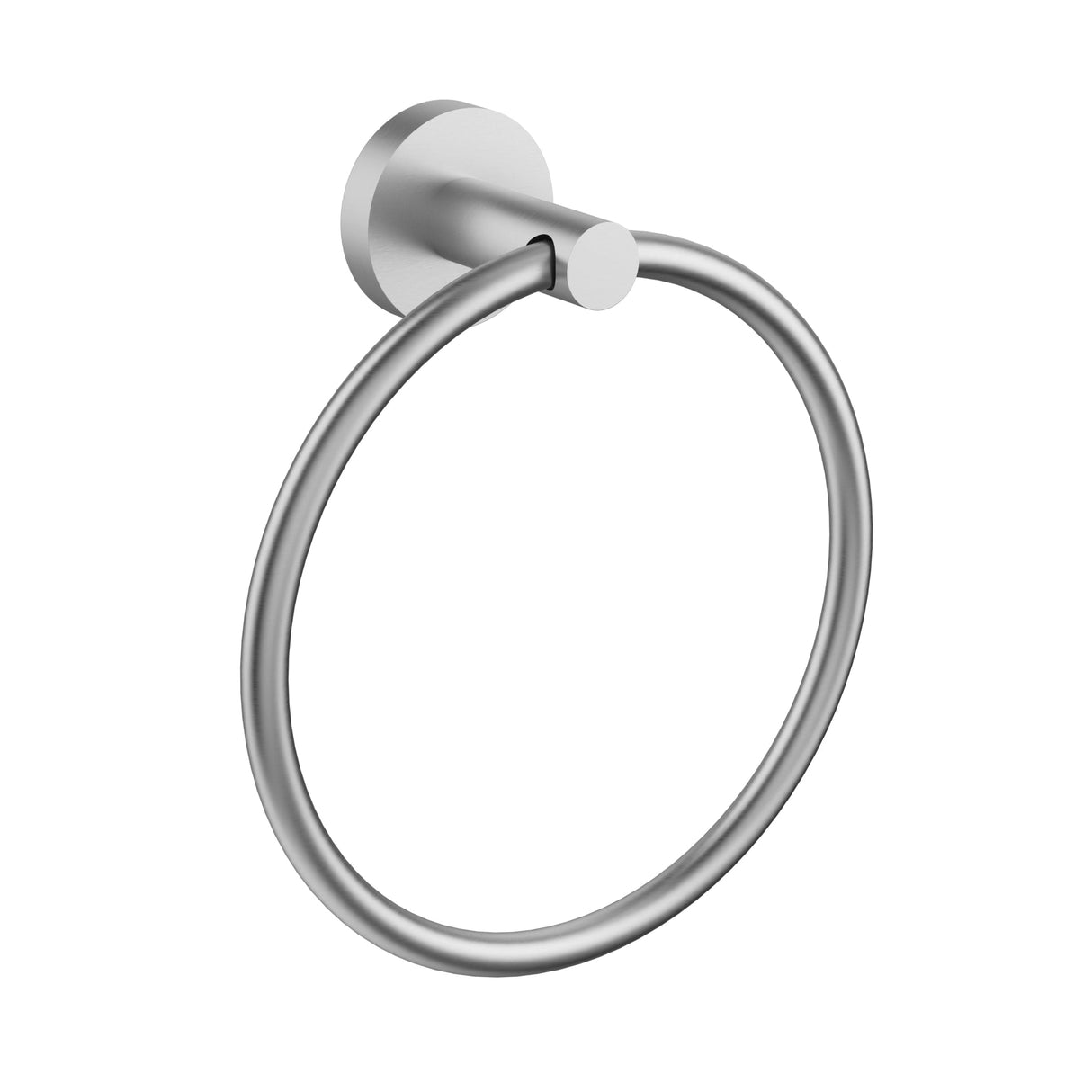 Otus Slimline Towel Ring Brushed Nickel - RJ Bathroom