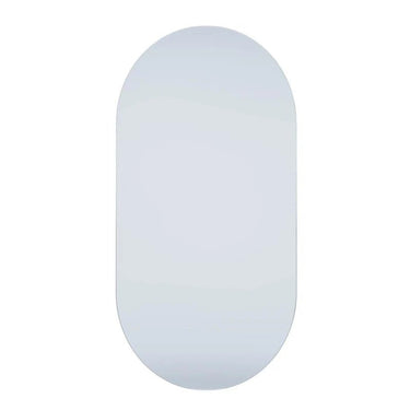 Oval Copper Free Frameless Pencil Edge Mirror 450x900mm - RJ Bathroom