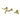 Ikon Clasico Hampton Brushed Gold Bath Tap Set