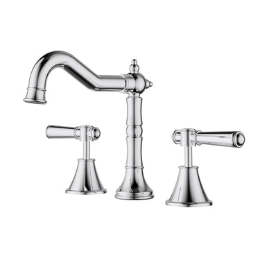 Ikon Clasico Hampton Chrome Basin Tap Set - Lead Free (PCK90NZ04LF)