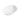 Perry 550mm solid surface stone above counter basin in matte white with rounded oval shape