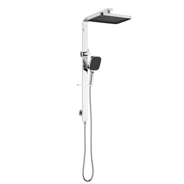 Ikon Ceram Chrome twin shower set