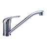 Ruby Chrome Kitchen Sink Mixer, front view