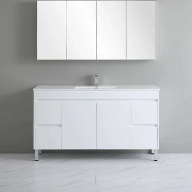 Polar PVC Waterproof 1500mm Single Bowl Freestanding Vanity - RJ Bathroom