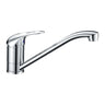 Mina II Chrome Swivel Kitchen Sink Mixer, front view