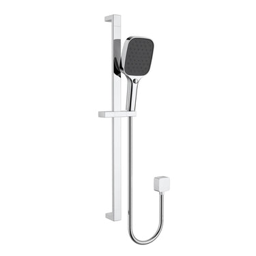 Ikon Ceram Chrome rail shower