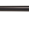 Round Horizontal Shower Arm 400mm Matt Black - RJ Bathroom