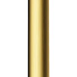 Round Vertical Shower Arm 300mm Brushed Gold - RJ Bathroom