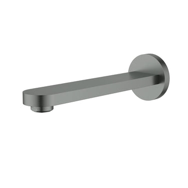 Sora SS 304 Stainless Steel Wall Bath & Basin 185mm Spout - Gun Metal - RJ Bathroom