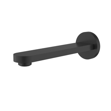 Sora SS 304 Stainless Steel Wall Bath & Basin 185mm Spout - Matte Black - RJ Bathroom