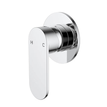 Sora SS Wall Mixer for Shower or Bath | Chrome - RJ Bathroom