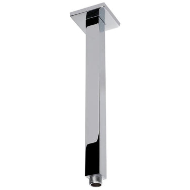 Square Vertical Shower Arm 310mm Chrome - RJ Bathroom