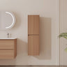 Hera Timber Look Elegant Oak Bathroom Tallboy Storage Cabinet 1200mm - RJ Bathroom