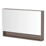 Timber Look Shaving Cabinet with Shelf Stella Oak PVC Waterproof 1200mm Copper - Free Mirrored - RJ Bathroom
