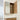 Timber Grain Teak 600mm mirror shaving cabinet with one door open, showing two glass shelves and a teak woodgrain interior
