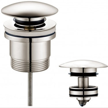 Pop Up Waste Universal Basin Brushed Nickel - BW099-BN - RJ Bathroom