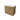 Camden 600mm Prime Oak vanity two soft close doors with recessed finger pull - RJ Bathroom