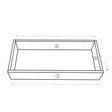 Vanity Kickboard 600mm/750mm/900mm/1200mm/1500mm - RJ Bathroom
