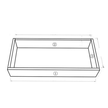 Vanity Kickboard 600mm/750mm/900mm/1200mm/1500mm - RJ Bathroom