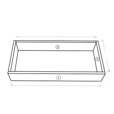 Vanity Kickboard 600mm/750mm/900mm/1200mm/1500mm - RJ Bathroom