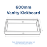 Vanity Kickboard 600mm/750mm/900mm/1200mm/1500mm - RJ Bathroom
