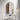 Venus 600x900mm arch front-lit motion sensor LED mirror with matte black frame in a bathroom above a round basin