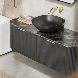 Black Vanities - RJ Bathroom