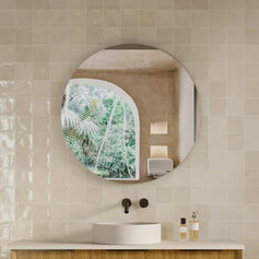 Frameless Mirrors - RJ Bathroom