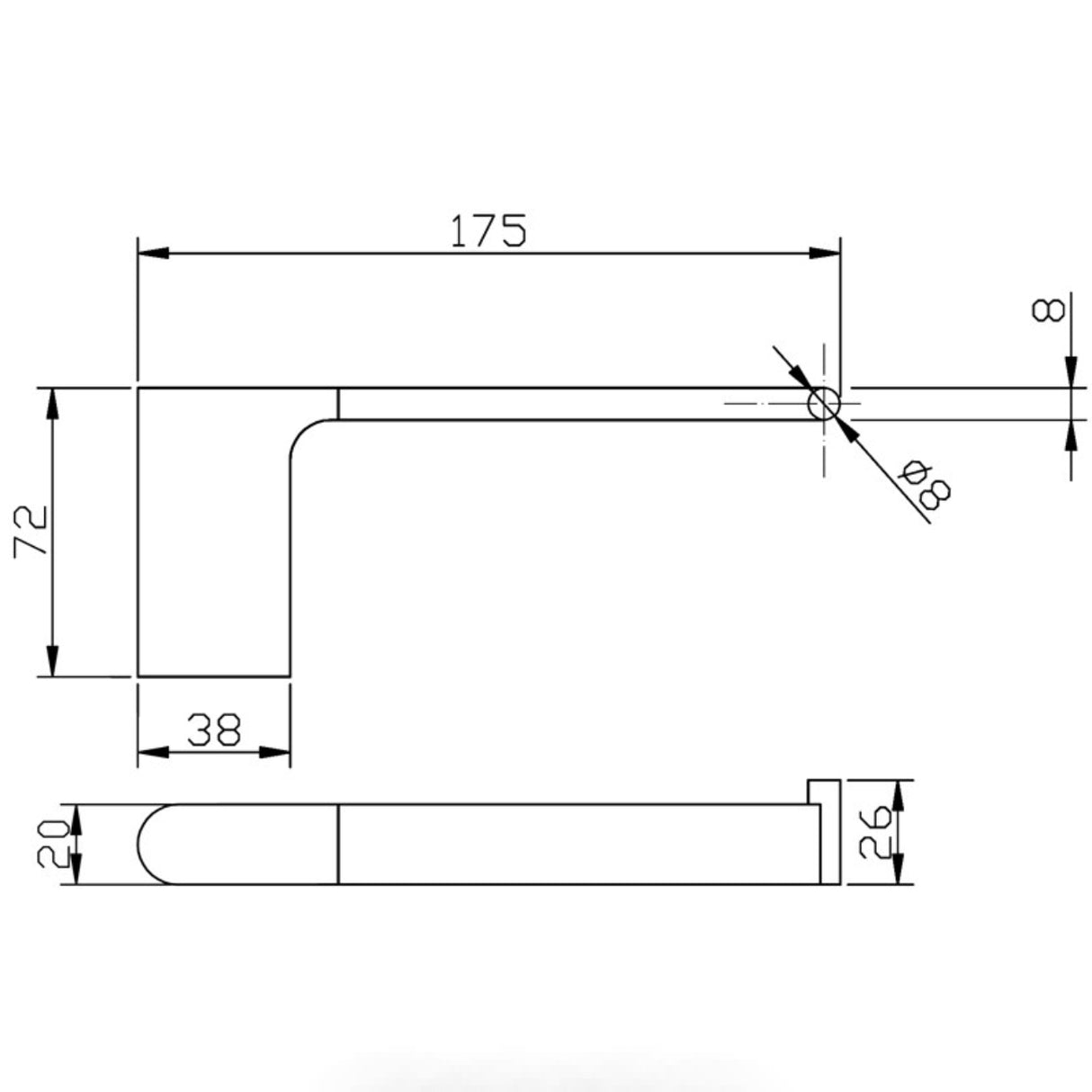 Cora Toilet Roll Holder Brushed Nickel