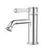 Ikon Clasico Hampton Chrome Basin Mixer - Ceramic Handle