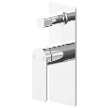 Ruki Wall Mixer with Diverter Chrome
