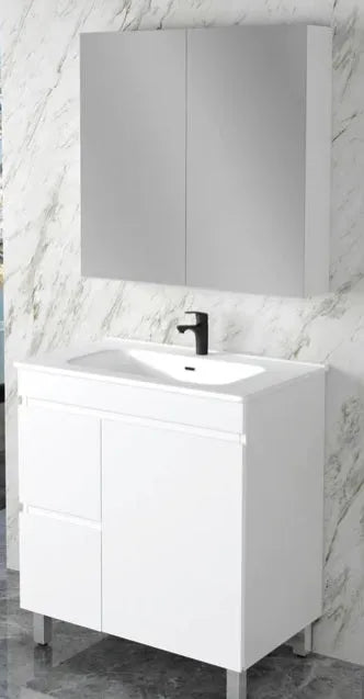 Ensuite Slim Narrow Compact Vanity - 750x360mm